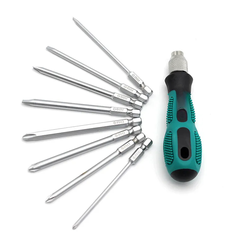 Tool Set - Precisie-schroevendraaierset Handmatige universele reparatiegereedschappen voor huishoudelijke