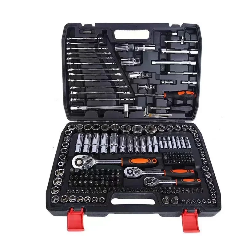 Wrench Set - 2026 216-delige gereedschapset voor autoreparatie, ratel,