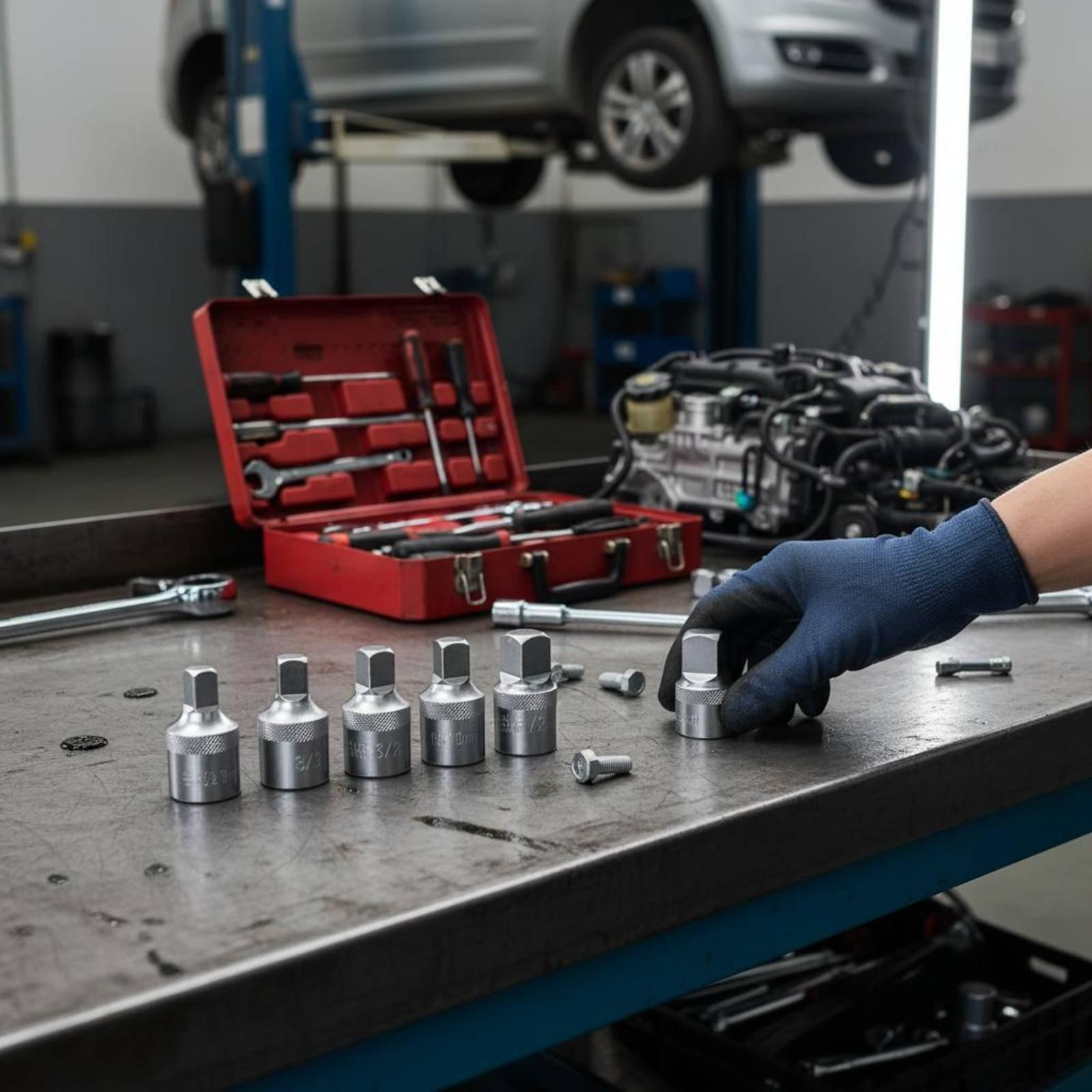 Chroom-vanadium sleutelset met - Socket Wrench recensie en prijs