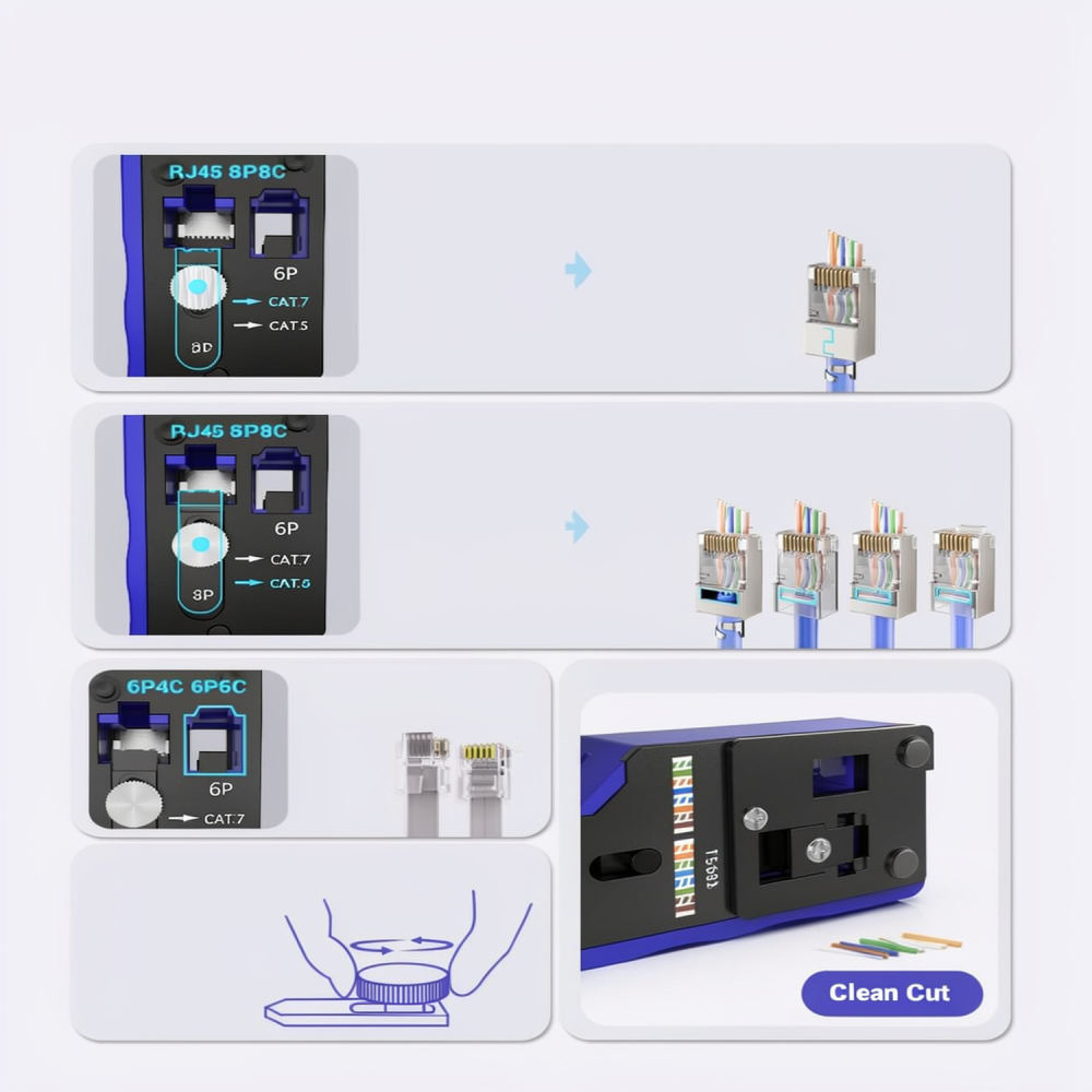 Robuuste set met krimptang voo - Tool Set recensie en prijs