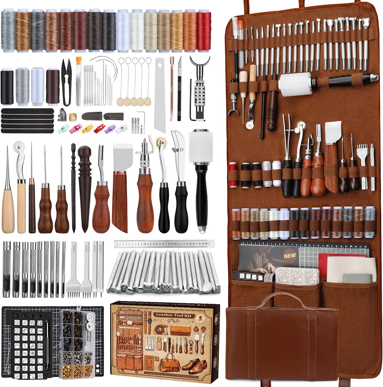 Lederbewerkingsset, lederbewer - Tool Bag recensie en prijs